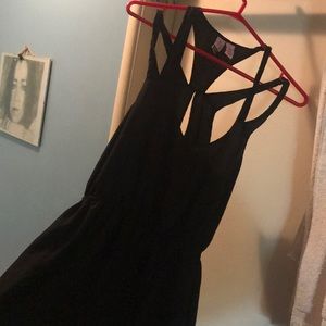 Black summer dress